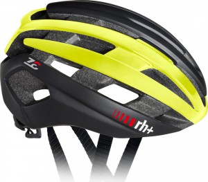 RH+ cyklo helma Z Epsilon, matt black-shiny yellow fluo-matt black