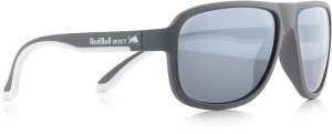 RB SPECT sluneční brýle Sun glasses, LOOP-006, matt dark grey-smoke with silver Flash, 59-15-145