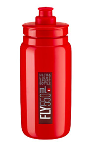 Elite láhev Fly 0,55 L, červená, bordeaux logo, 26256
