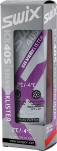 Swix stoupací vosk - klistr KX40, fialový, 55 g, 2°C až -4°C + DÁREk