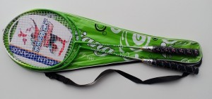 Unison badminton raketa, sada - 2 ks, 1017, zelená