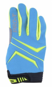 PRO-T rukavice Plus Fortezza, modro-zelená fluor, 35465