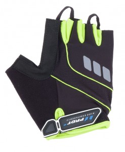PRO-T rukavice Plus Riva, černo-zelená fluor, 35466