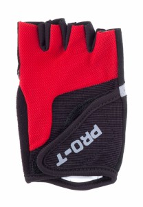 PRO-T rukavice Plus Adria, černo-červená, 35557
