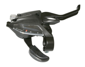Shimano řadící + brzdová páčka STEF 500 8sp. V-brake, pravá, 16807