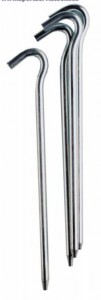 Vango stanový kolík Steel Hook & Pin Peg 23 cm x 8 mm, doprodej