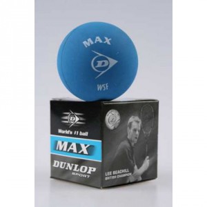 Dunlop squashový míček MAX - modrá, 1923m