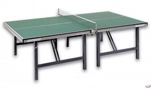 Donic stůl na stolní tenis Compact 25, zelená, interier