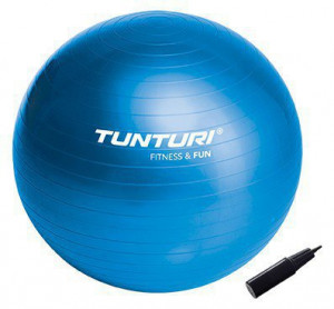 TUNTURI Gymnastický míč 55 cm modrý