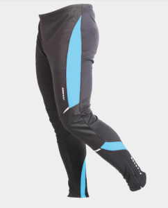 Axon elastické kalhoty Hurricane, pas, modrá, doprodej
