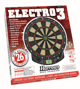 Harrows elektronický terč ELEKTRO 3, pro 1-8
