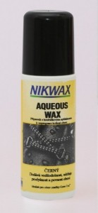 Nikwax impregnace na obuv Aqueous, černý, 125 ml