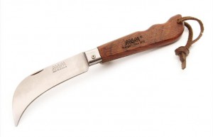 MAM kapesní zavírací houbařský nůž 2071 s pojistkou - bubinga, 9 cm