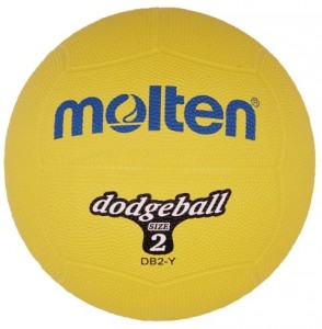 Molten dětský gumový míč dodge balls DB2-Y