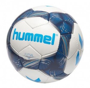 Hummel fotbal míč FUTSAL, vel. 4, white/vintage indigo