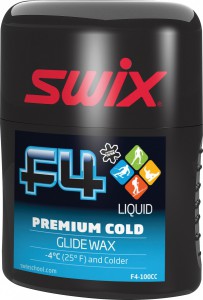 Swix tekutý skluzný vosk cold F4, 100 ml + DÁREK
