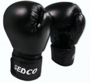 Sedco box rukavice competition TREN. 16 OZ, černá,  WS2202