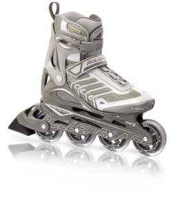 Rollerblade dámské kolečkové brusle Spiritblade W, stříbrná-fialová, doprodej