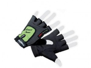 Effea rukavice fitness 6036, zeleno-černé, 5195