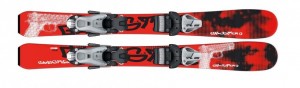 Sporten dětské lyže GANGSTER + vázání SX 4.5, doprodej, set