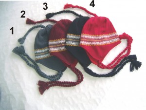 Pasko zimní čepice s norským vzorem, s copánky