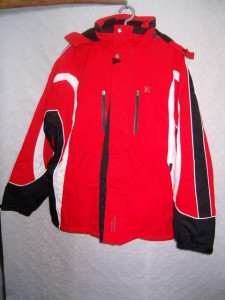 Merco zimní bunda Men´s ski jacket, červená/černá