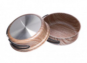 Var turistické nádobí antiadhez design Wood, dvojdílná