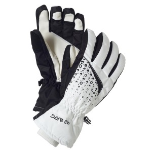 Dare 2b zimní rukavice Mistify W/P Glove, DWG005, černo/bílá