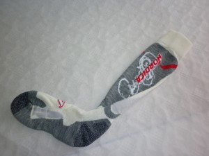 Nordica dámské lyžařské ponožky Sport Machine Woman, bílo-šedá, pár, doprodej