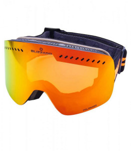Blizzard lyžařské brýle 985 MDAVZPO, black matt, smoke2, red revo
