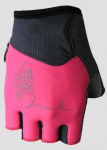 Polednik dámské cyklistické rukavice CHLORIS, růžová