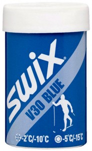 Swix stoupací běžecký Vosk V30, modrý, 45 g + DÁREK