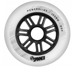 Powerslide kolečka Spinner White (4ks), 68mm,  905324
