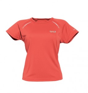 Regatta dámské triko Kascade, RWT029, Neon peach