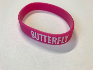 Butterfly silikonový náramek