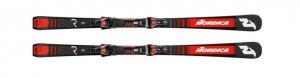 Nordica sjezdové lyže DOBERMANN SLR RB FDT + vázání, black-red, set, doprodej