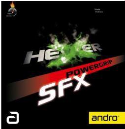 Andro potah na pálku ping pong Hexer Powergrip SFX
