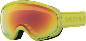 Spectrum sjezdové brýle Absinthe, clear revo red