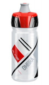 Elite láhev Ombra 0,55 L, čirá - červené logo, 26260