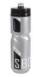Polisport láhev S800 0,8 L, stříbrná-černá-bílá, 26400