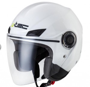 W-TEC moto helma  NK-627, bílá lesk, 8415