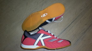 Kelme indoor obuv Cupim 55572, bílo - červená, doprodej